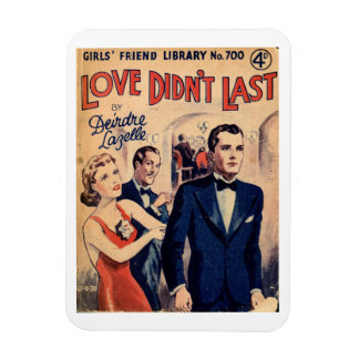 Magnet Flexible 'Love n'a pas Dernier' aimant frigo vintage