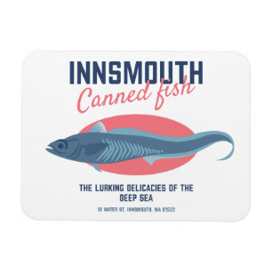 Magnet Flexible Lovecraftian poisson en conserve à l'innsmouth