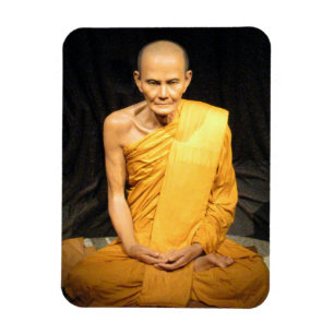Magnet Flexible Luang Poo Mun Bhuridatto ... Moine bouddhiste