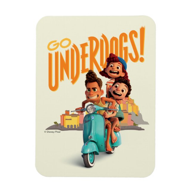Magnet Flexible Luca | Go Underdogs ! (Vertical)
