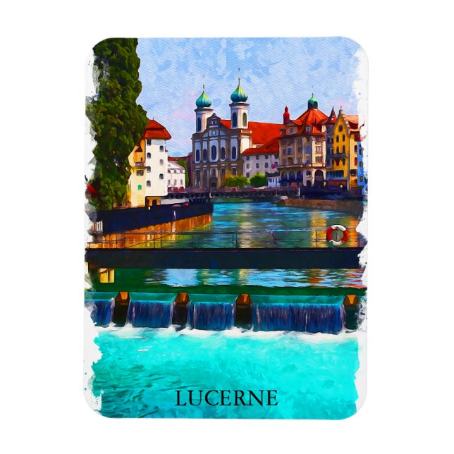 Magnet Flexible Lucerne Suisse Europe Suisse (Vertical)