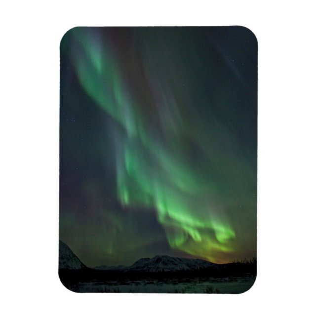 Magnet Flexible Lumières du Nord | Whitehorse, Yukon (Vertical)