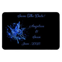 Lunar Moth Mariage Magique Économisez La Date!