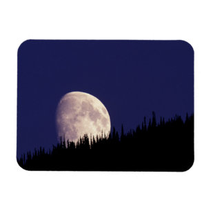 Magnet Flexible Lune & Forêt Glacier National Park Montana