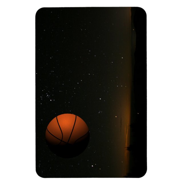 Magnet Flexible Lune orange (Vertical)