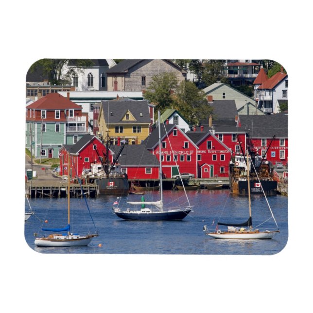 Magnet Flexible Lunenberg, Nouvelle-Écosse, Canada. 3 (Horizontal)