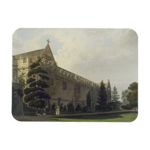 Magnet Flexible L'université de St John vue du jardin, illustrat