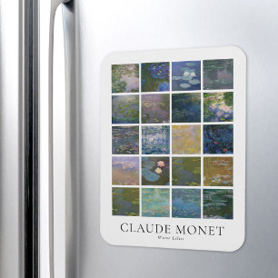 Magnet Flexible Lys d'eau Claude Monet