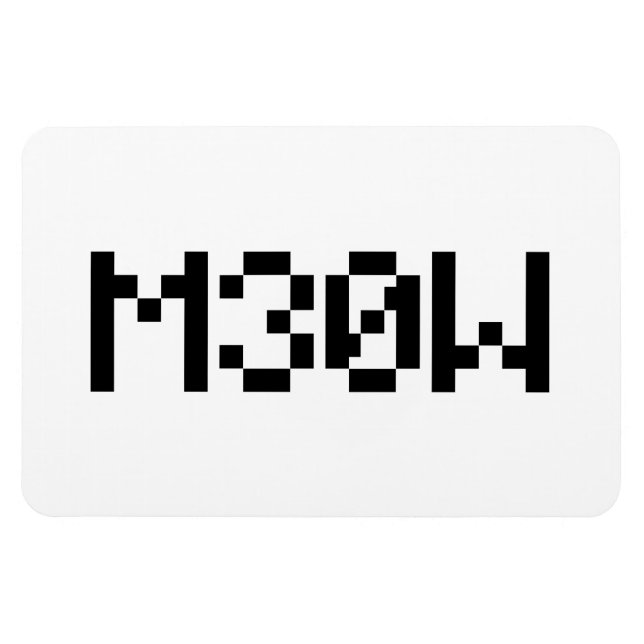 Magnet Flexible M30W [Sons animaux de léopards] (Horizontal)
