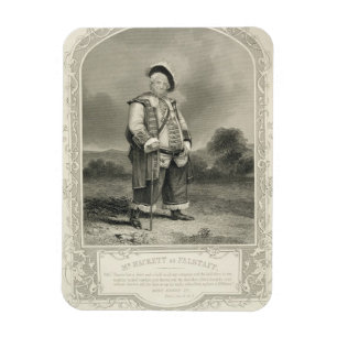 Magnet Flexible M. Hackett comme Falstaff, en Henry IV (Loi I de