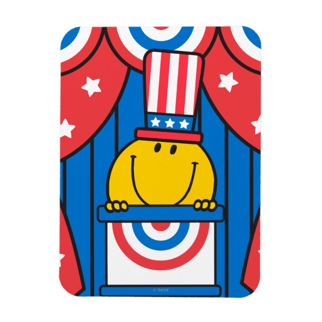 Magnet Flexible M. Happy au podium (Vertical)