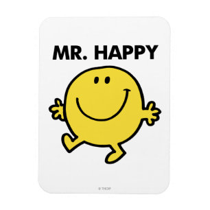 Magnet Flexible M. Happy   Danse et sourire