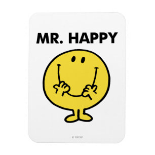 Magnet Flexible M. Happy Visage souriant géant