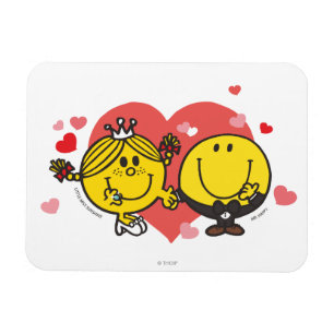 Magnet Flexible M. Men Little Miss Mariage Heureux Sunshine