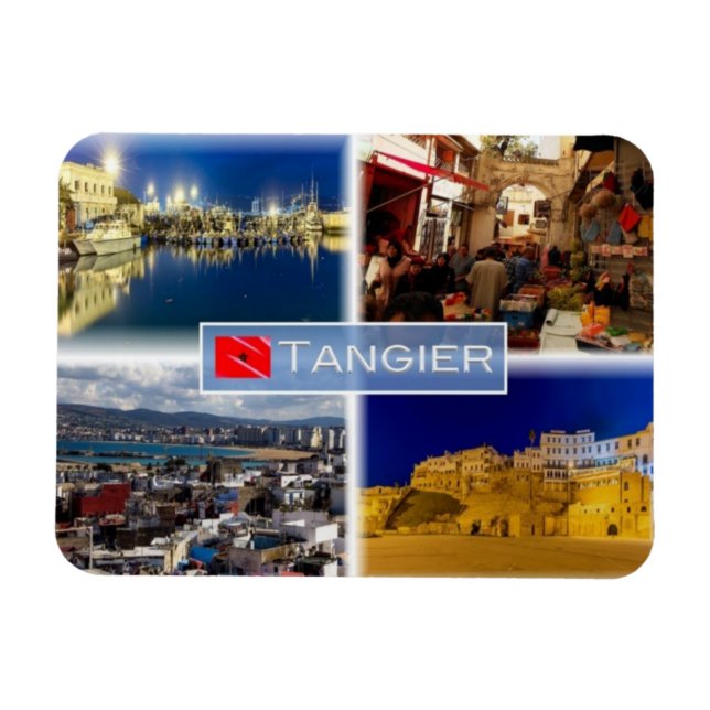 Magnet Flexible MA Marocco - Tanger - (Horizontal)