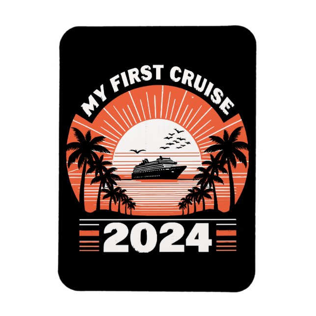 Magnet Flexible Ma première croisière 2024 (Vertical)