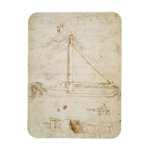 Magnet Flexible Machine de guerre (crayon sur le papier)