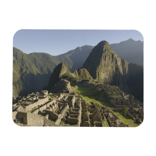 Magnet Flexible Machu Picchu, ruines de la ville Inca, Pérou. (Horizontal)