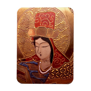 Magnet Flexible Madame asiatique élégante