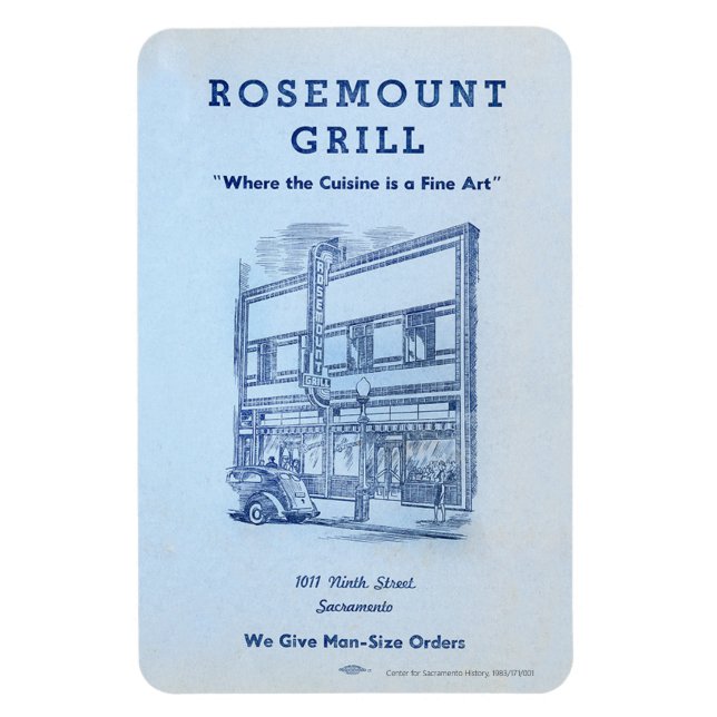 Magnet Flexible Magnat de grill Rosemount (Vertical)