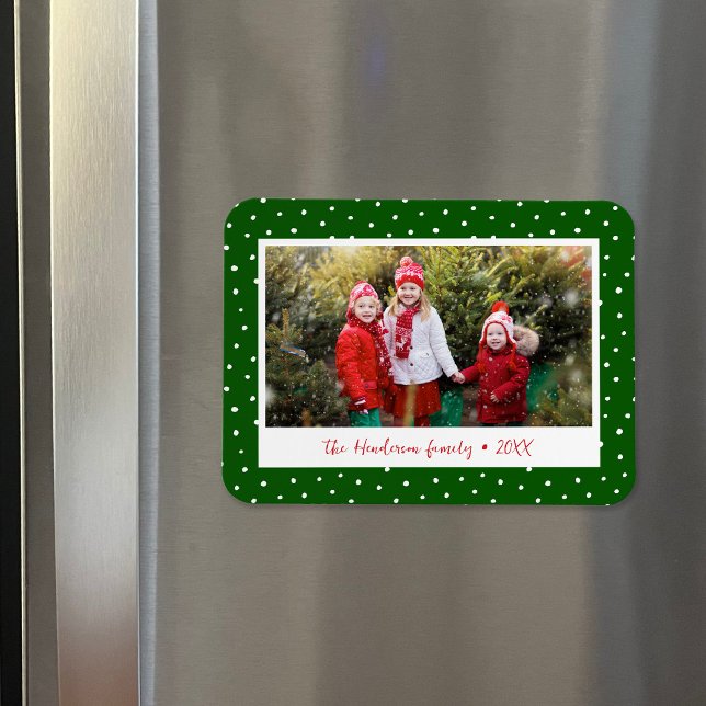 Magnet Flexible Magnat photo de Polkadot Holiday (Créateur téléchargé)