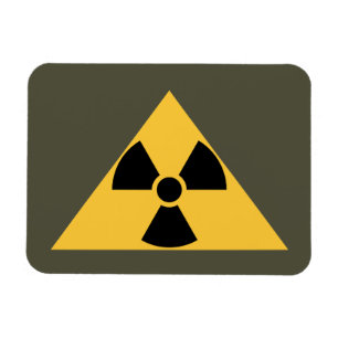 Magnet Flexible Magnat Premium Emblem Radioactif