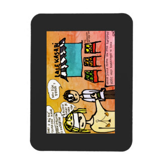 Magnet Flexible Magneet Vrouwe Justitia ne fait pas de courses