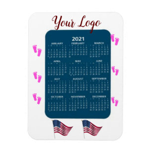 Magnet Flexible #MagnetCalendar - Calendrier publicitaire 2021 Mag