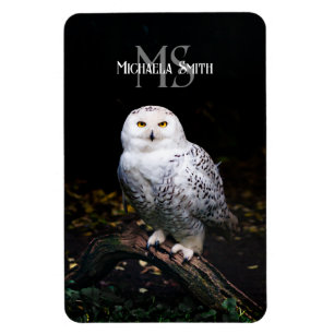 Magnet Flexible Magnifique monogramme de nom personnalisé de harfa