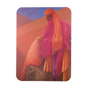Magnet Flexible Mahout et éléphant