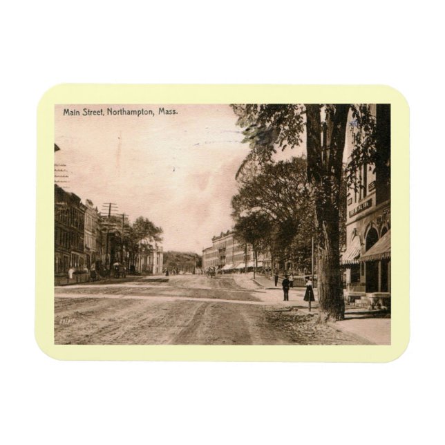 Magnet Flexible Main Street, Northampton, Massachusetts Vintage (Horizontal)