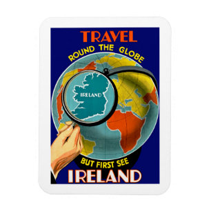 Magnet Flexible Mais Voyez D'Abord L'Irlande !