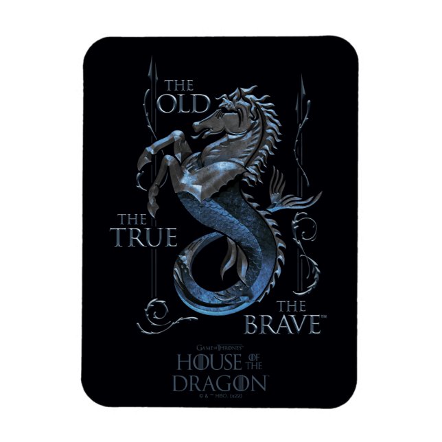 Magnet Flexible MAISON DU DRAGON | Maison Velaryon Sigil (Vertical)