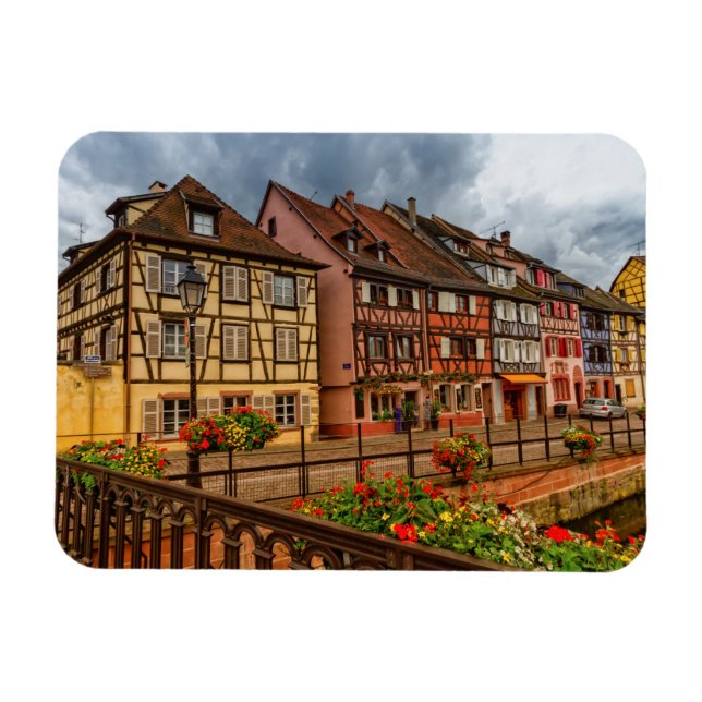 Magnet Flexible Maisons en Alsace, France (Horizontal)