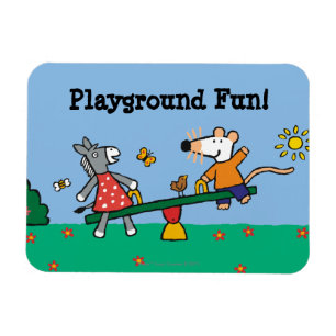 Magnet Flexible Maisy and Dotty Seesaw at the Playground