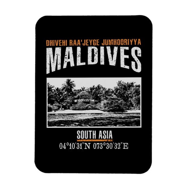 Magnet Flexible Maldives (Vertical)