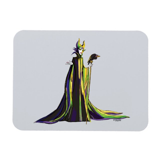 Magnet Flexible Maleficent et Diablo (Horizontal)