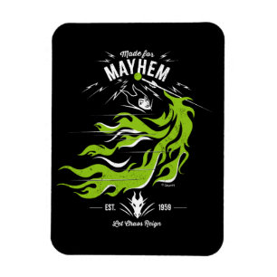 Magnet Flexible Maléfique   Fait pour Mayhem   Que le chaos règne