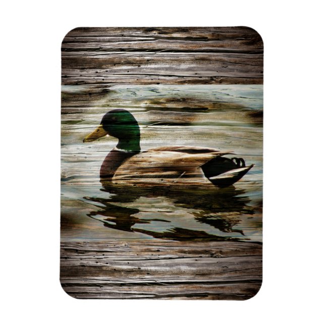 Magnet Flexible Mallard Duck (Vertical)