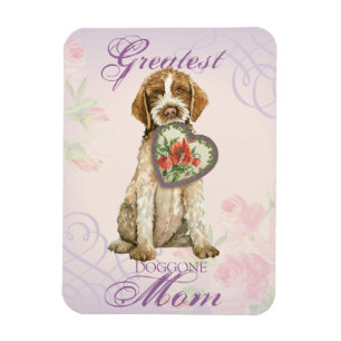 Magnet Flexible Maman de coeur de griffon
