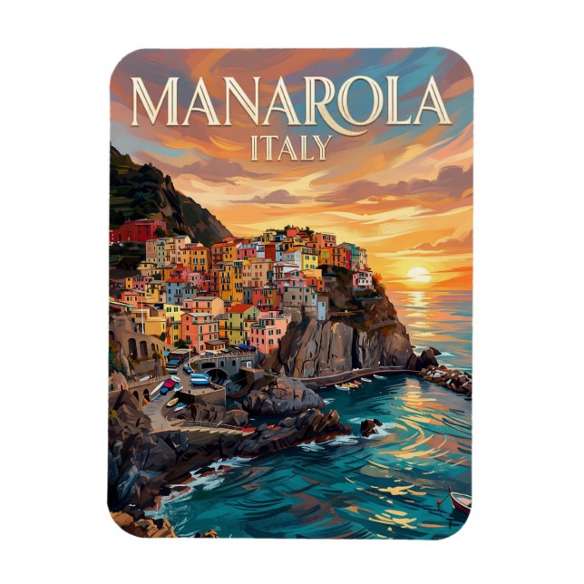 Magnet Flexible Manarola Italie (Vertical)