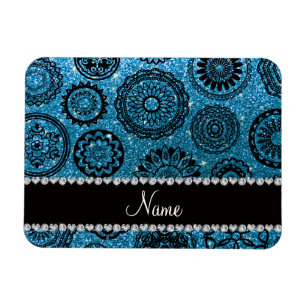 Magnet Flexible Mandalas nommés personnalisés de parties
