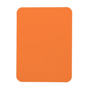 Magnet Flexible Mango orange couleur Accent prêt à customiser