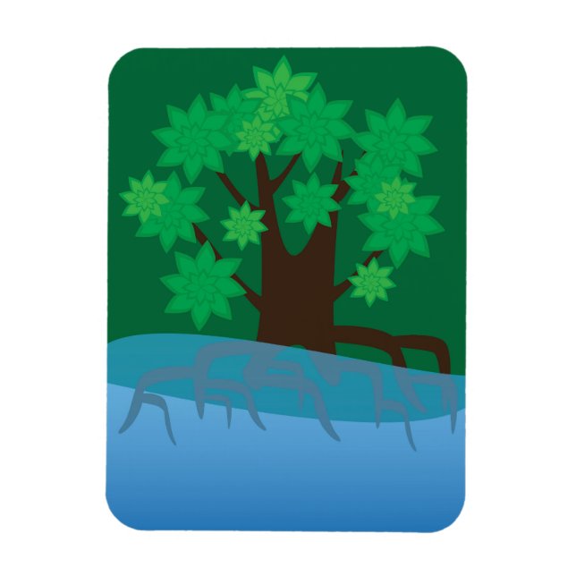 Magnet Flexible Mangrove (Vertical)