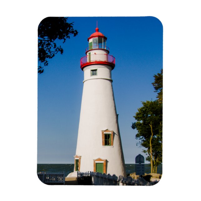 Magnet Flexible Marblehead Lighthouse (Vertical)