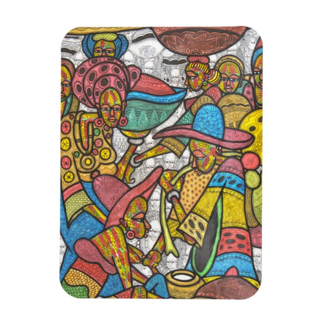 Magnet Flexible Marché de Calabash (Vertical)