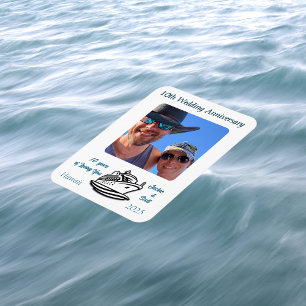 Magnet Flexible Mariage Anniversaire PHOTO Cruise PERSONNALISER