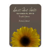 Mariage de automne de tournesol Enregistrer l'aima