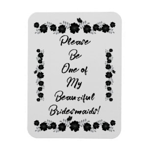 Magnet Flexible Mariage gothique