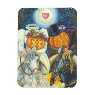 Magnet Flexible Mariage HALLOWEEN  DE SOMMEIL